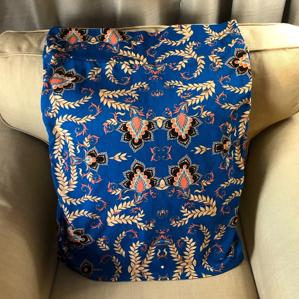 Lularoe Printed Cassie Skirt